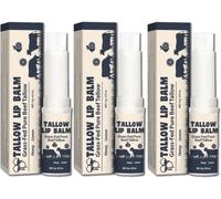 Bálsamo labial de res y miel; hidratante para labios secos y agrietados; efecto voluminizador y reducción de líneas; cuidado diario suave（3pcs）