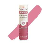 Bálsamo Labial Ecológico Mineral Con Tinte SPF 30 Suntribe - 100% Natural, Filtros UV Minerales Sin Nanopartículas, Hidratante - “Mejor Bálsamo Labial con Tinte” (Beauty Shortlist Awards 2026)