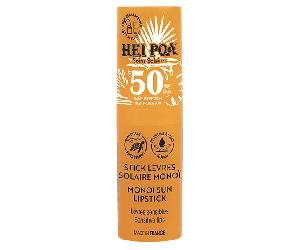 Bálsamo labial en aceite con protección solar Hei Poa FPS 50 4G