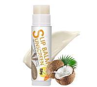 Bálsamo Labial FPS 30 - Crema hidratante ultranutritiva para el los labios,Barras bálsamo labial orgánico, SPF 30 Protector solar Sabor frutas Bálsamo labial humectante larga Bexdug