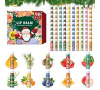 Bálsamo Labial Hidratante - 90 Unidades Barra Suavizante | Sticks de Bálsamo para Labios | Para Mujeres Y Hombres Viaje Al Aire Libre Lugar De Trabajo Fiesta Cita Nocturna Reunión Social Vacaciones