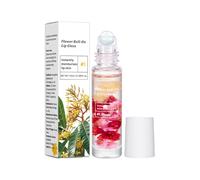 Bálsamo labial hidratante, bálsamo labial de volumen, brillo de labios antiadherente de larga duración, bálsamo labial transparente, incoloro e hidratante, 5,9 ml (rosa, talla única)