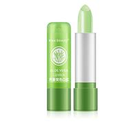Bálsamo Labial Hidratante, Barras de Labios Hidratante Duradero, Aloe Vera Cuidado de Labios con Cambio de Color Orgánico Bálsamo Labial Brillante Brillo Herramienta de Belleza para Mujeres