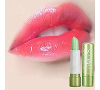 Bálsamo Labial Hidratante, Brillo Labial para el Cuidado de los Labios, Brillo Labial de Aloe Vera, Bálsamo Labial Mágico Nutritivo para Mujer Gril