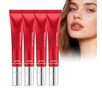 Bálsamo labial hidratante, fórmulas nutritivas hidratantes profundas, manchas de labios transparentes y ligeras, suaviza la textura para labios suaves para labios secos y agrietados (4 unidades)