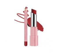 Bálsamo Labial Hidratante Glaze, Set 2 en 1 de Bálsamo de Aceite Resistente al Agua y de Larga Duración, Brillo Antiadherente, Suaviza las Líneas de Labios para Niñas y Mujeres