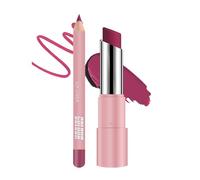 Bálsamo Labial - Lápiz Labial Mate | Bálsamo de mantequilla, frutales para labios secos y agrietados, lápiz mate nutritivo y duradero, no pegajoso, para jóvenes, clima frío, reparación