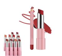 Bálsamo labial Lifter Glaze Oil Balm, con 24 horas de hidratación suave y duradera, suaviza y reduce las líneas de expresión, set de labiales mate de larga duración y resistente al agua.