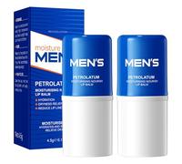 Bálsamo Labial Para Hombres - Hidratante Y Nutritivo Intenso - Reparación Rápida Para Labios Secos, Agrietados O Dañados - 2 Unidades - Humectación Profunda Y Duradera - Cuidado Labial