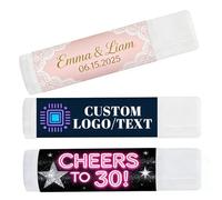 Bálsamo labial personalizado a granel con logotipo, artículos promocionales de marketing con tus logotipos, productos promocionales de logotipo personalizado para recuerdos de bodas y eventos de
