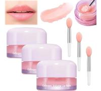 Bálsamo labial voluminizador de colágeno, hidratante, aclara las líneas de expresión, exfoliante y antigrietas