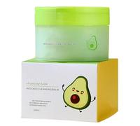 Bálsamo Limpiador Facial de Aguacate,Cremas de Limpieza des Maquillaje Natural,Bálsamo des Limpieza Facial,Bálsamos Limpiador Desmaquillante da Limpiezas Profunda Suave Refrescante,100g