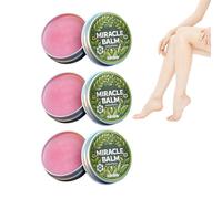 Bálsamo Milagroso Orgánico - Crema Terapéutica - Bálsamo Milagroso para Piernas Hinchadas - Crema Calmante para Articulaciones de Piernas, Espalda y Pies, Elaborada con Ingredientes (3 Cajas)