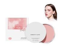 Bálsamo multi brillo, rubor mate con fórmula de larga duración para un brillo natural, textura fácil de aplicar y deslumbrante para mejillas brillantes, ideal para maquillaje diario y ocasiones