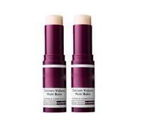 Bálsamo Multi Volumen de Calcio, Crema Contorno de Ojos en Barra, Reparación Intensiva, Mantiene la Piel Hidratada y Suave para los Ojos - 9 g (2),2pcs
