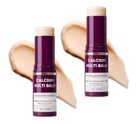 Bálsamo multiusos de calcio en barra,Barra Hidratante de Colágeno,Bálsamo Multihumedad,Nutre la Piel,Reafirma la Piel,Apto para Ojos,Rostro y Cuello (2 piezas, 1)