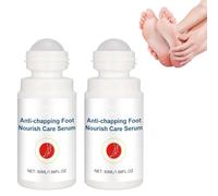 Bálsamo nutritivo antigrietas para pies, crema reparadora para talones agrietados, crema reparadora para talones y pies secos y agrietados, hidrata pie y manos (2 Pcs)