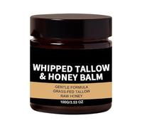 Bálsamo nutritivo para la piel, humectante facial hidratante, crema portátil de 2.6 x 2.6 pulgadas con fórmula alimentada con pasto, loción natural para el cuidado de la piel, bálsamo de textura