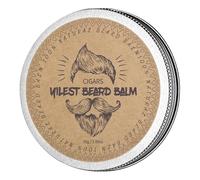 Bálsamo para barba con aroma a madera de sándalo, cera para barba, estiliza, fortalece y suaviza las barbas y los bigotes, regalos para hombres (CIGARS)