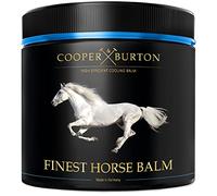 Bálsamo para caballos Pomada para caballos | Gel de masaje Pomada de hierbas con extractos de hierbas naturales y eficaces y aceites esenciales | Cooling Balm - COOPER & BURTON 500 ml