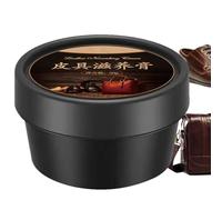 Bálsamo para el cuidado del cuero: natural para cuero de 50 g, acondicionador profesional para para zapatos, reparación y restauración de, pasta humectante nutritiva, duradera