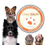Bálsamo para Patas De Cachorro - Crema Segura para Lamidas En Patas Y Nariz - Loción Protectora contra Climas Extremos para Hocicos Secos y Patas Dañadas Cuidado Post-Paseo y Post-Peluquería