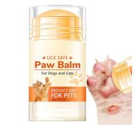 Bálsamo para patas de perro - Natural Lick -Safe -Potenbutter - Crema hidratante calmante | Protector para el codo nasal agrietado , bálsamo curativo para perros, tratamiento de patas