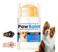 Bálsamo Protector para Almohadillas | Crema Natural 40g Para Todas Razas,Mantequilla Para Patas Y Nariz De Perros - Para Gatitos Cachorros Previene Grietas Sequedad Cuidado Anual Pavimento Caliente Te