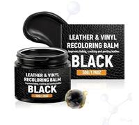 Bálsamo Recolorante para Cuero | 50g Restauradora para Sofá de Cuero - Restauración de Asientos de Coche,para Muebles, Tapicería de Automóvil, Bolsos y Cinturones