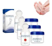 Bálsamo Reparador Nutritivo Anti-grietas Para Pies, Crema Reparadora Para Talones Agrietados, Crema Hidratante Y Anti-grietas Para Pies, Elimina La Piel Muerta Y Suaviza La Piel Seca (3set)
