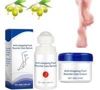 Bálsamo Reparador Nutritivo Anti-grietas Para Pies, Crema Reparadora Para Talones Agrietados, Elimina La Piel Muerta Y Suaviza La Piel Seca, Hidrata Los Pies Y Las Manos (2pcs)
