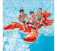 Balsas de Piscina，Botellas Hinchables Langosta Inflable for Montar, Divertido Anillo de Piscina de Verano, círculo Sentado de Langosta de Gran tamaño, Flotador de Agua for Adultos, salón en balsa
