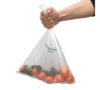 BALSAT | Bolsas De Plástico De 30x40 Cm En Block | Transparente Para Comercios | Bolsas Para TiendaY Uso Diario | Bolsa Compostable Y Reciclable | 500 Unidades