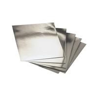 BALSAT | Paletina Plata Para Envasado al Vacío | 100 unidades | 20x21 cm | Cartón Resistente ideal para Embutidos, Salmón y alimentos | Ensobrado Higiénico y Profesional | Paquete 100 uds