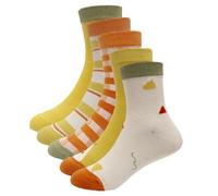 Balseti Calcetines para Niños y Niñas. 80% Algodón. Calcetines con Estampados Divertidos y Originales. Packs de 6 Pares para Uso Diario. Tallas entre 22-36 (FR/ES, Números, 32, 36, Regular, 13)