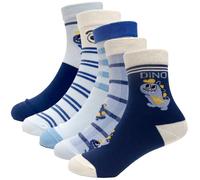 Balseti Calcetines para Niños y Niñas. 80% Algodón. Calcetines con Estampados Divertidos y Originales. Packs de 6 Pares para Uso Diario. Tallas entre 22-36 (FR/ES, Números, 27, 31, Regular, 2)