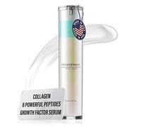 Balshi Derma-Ceuticals MD Crema rejuvenecedora con factor de crecimiento, crema multipéptida hidratante facial definitiva con estimuladores de colágeno para esfera y piel joven, reduce la línea