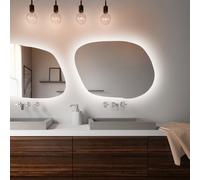 Baltica Design Bright Stain IV espejo 70x50 cm con iluminación 5904107914022