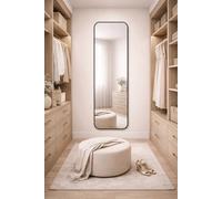 Baltica Design Stone Aura espejo 50x155 cm negro 5904107932989