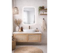 Baltica Design Stone Aura espejo 60x90 cm con iluminación 5904107933221