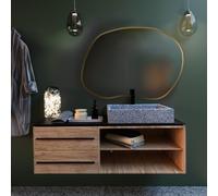 Baltica Design Tiny Border Contorno II espejo 90x64 cm dorado 5903003183495
