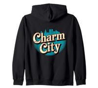 Baltimore Charm City Classic Maryland Pride Urban Sudadera con Capucha