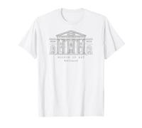 Baltimore, Dibujo a Mano Museo de Arte de Baltimore Maryland Camiseta