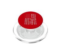 Baltimore, Maryland, Bandera Americana PopSockets PopGrip para MagSafe