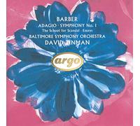 Baltimore Symphony Orchestra - Barber: Adagio; Symphony No.1 etc.