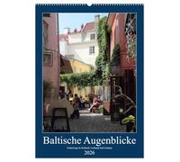 Baltische Augenblicke (Wandkalender 2026 DIN A2 hoch), CALVENDO Monatskalender: Unterwegs in Estland, Lettland und Litauen