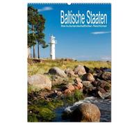 Baltische Staaten - Ihre kulturlandschaftlichen Reichtümer (Wandkalender 2026 DIN A2 hoch), CALVENDO Monatskalender: Bilder von den faszinierenden ... Estland, Lettland und Litauen