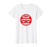 Baltrum Mar del Norte Isla Vacaciones Playa Surfing Souvenir Camiseta gráfica económica, Mujer, Blanco, XS