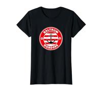 Baltrum Mar del Norte Isla Vacaciones Playa Surfing Souvenir Camiseta gráfica económica, Mujer, Negro, XS