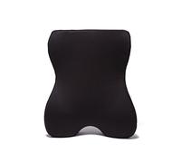 Baluarte respaldo de espuma de memoria soporte Lumbar almohada, High Back, Negro, 1